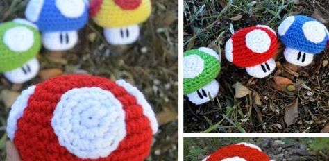 Mario Mushroom Free Crochet Pattern Crochet Mario Mushroom, Crochet Mario, Basket Pattern, Crochet Basket Pattern, Toy For Kids, Crochet Free, Cute Keychain, Crochet Basket, Free Crochet Patterns