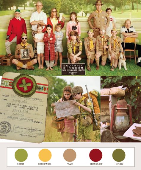 Moonrise Kingdom Wedding, Outdoorsy Aesthetic, Camp Bestival, Summer Camp Wedding, Wes Anderson Movies, Wes Anderson Films, Camping Theme Party, Moonrise Kingdom, Camp Wedding