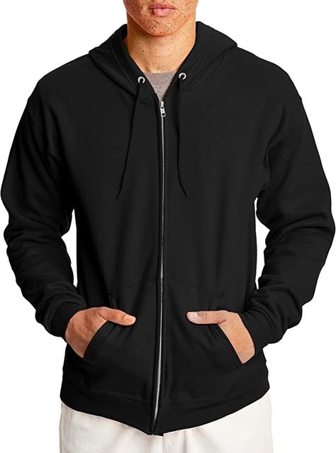 Taiwan Street Fashion, Athletic Sweatshirts, Active Hoodie, Mens Fleece, Sweaters Oversized, Full Zip Hoodie, Fleece Hoodie, Zip Up, Black Hoodie