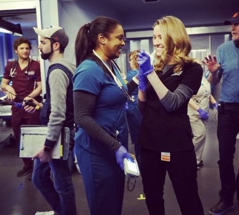 Chicago Med Behind The Scenes, Chicago Med Cast, Ava Bekker, Norma Kuhling, Scarlet Johanson, Chicago Family, Chicago Shows, Chicago Med, Chicago Pd