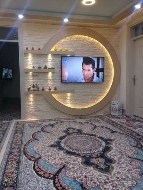 Tv Unit Design Modern, Interior Ceiling Design, Pop False Ceiling Design, House Ceiling Design, Living Room Tv Unit Designs, Ceiling Design Modern, Bedroom False Ceiling Design, Ceiling Design Bedroom, Tv Wall Design