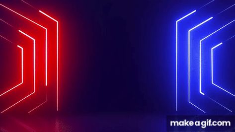 No Copyright Red and Blue Contrasting Neon Lights Background - Free Animated Background on Make a GIF Discord Wallpaper, Neon Light Background, Banner Gifs, Watermark Ideas, Check Background, Red Video, Gif Background, Animated Background, Neon Backgrounds