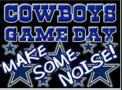 Game Day!!!Make some Noise....DC4L Baby Dallas Cowboys Game Day, Cowboys Game Day, Dallas Cowboys Quotes, Cowboys Memes, Cowboys Win, Game Day Quotes, Dallas Cowboys Game, Dallas Cowboys Images, Cowboys Players