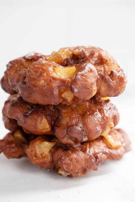 Apple Fritter Recipe, Doughnut Recipe Easy, Going Dark, Yeast Donuts, Homemade Donuts Recipe, Apple Fritter Bread, Homemade Doughnuts, Apple Fritter, Donut Recipe