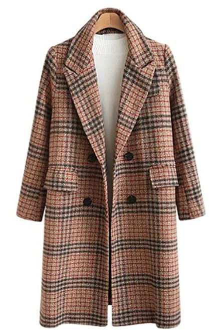 STYLECASTER | Winter Jacket Trends 2022 Wool Trench Coat Women, Peacoat Womens, Celana Kargo, Trench Coats Women Long, Long Winter Coats Women, Long Peacoat, Lapel Coat, Peacoats, Long Winter Coats