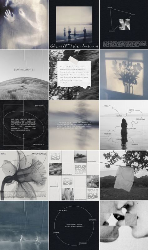 Dark Social Media Aesthetic, Christian Instagram Feed Ideas, Meditation Instagram Feed, Dark Social Media Design, Aesthetic Blog Design, Aesthetic Instagram Feed Ideas Business, Dark Blue Branding, Dark Feeds Aesthetic, Socials Aesthetic