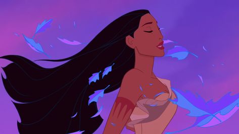 Pocahontas Disney Song Lyrics, First Disney Princess, Pocahontas Disney, Disney Princess Facts, Disney Princess Hairstyles, Animation Disney, Colors Of The Wind, Disney Pocahontas, Disney Songs