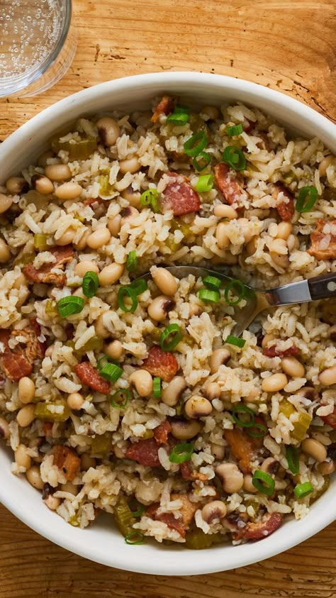 Hoppin Johns Recipe Southern Style, Hopping John Soup, Hoppin John Instant Pot, Hoppin John Recipe Southern Style, Crock Pot Hoppin John Recipe, Hopping John Recipe, Southern Living Hoppin John Recipe, Easy Hoppin John Recipe, Southern Hoppin John Recipe