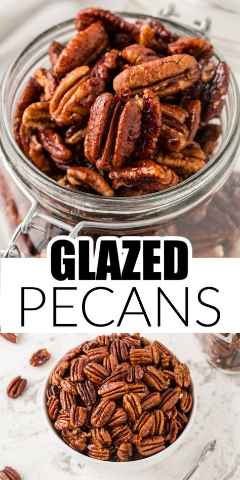 Buttery Toasted Pecans, Glaze Pecans Recipe, Spicy Glazed Pecans Recipe, Glazed Pecans Recipe Brown Sugar, Candied Pecans With Cayenne, Baked Pecans Oven, Glazed Pecans For Salad, Seasoned Pecans Recipe, Candied Pecans Easy Oven