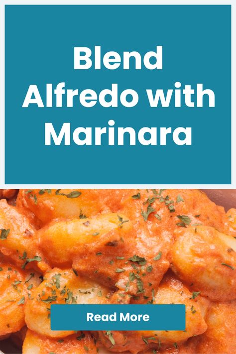 Curious about mixing Alfredo and marinara sauce together? You're not alone! Many home cooks wonder if they can blend these two favorites into something delicious. This guide shares the best ways to combine these creamy and tangy flavors without compromising taste. You'll discover tips for achieving that perfect pasta sauce fusion. This delightful approach not only sparks joy in cooking but also gifts your recipes a new vibe! Get tips that will elevate your pasta nights and impress your family and friends. Alfredo Marinara Pasta Bake, Baked Pasta With Alfredo And Marinara, Creamy Marinara Sauce, Marinara And Alfredo Sauce Mixed, Raos Marinara And Alfredo, Mix Alfredo And Marinara, Alfredo Sauce And Spaghetti Sauce Mixed, Easy Alfredo Recipe, Marina Sauce