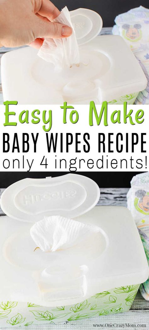 Baby Wipes Diy, Home Made Baby Wipes, Water Wipes Baby, Homemade Wipes, Baby Wipes Recipe, Homemade Baby Wipes, Wipes Diy, Baby Wipes Container, Reusable Baby Wipes