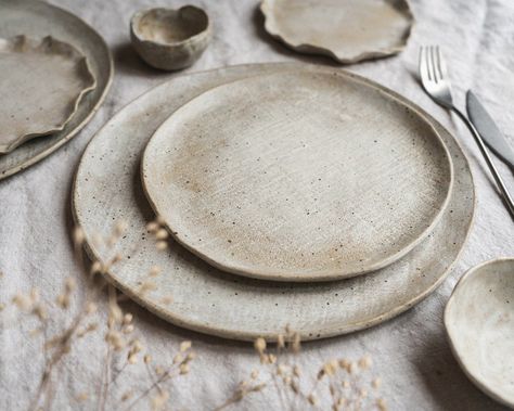 Scallop Dishes, Stoneware Plates, Pinch Bowls, Bread Baker, Yellow Ceramics, Candle Plate, Wheel Thrown Pottery, Ceramic Dinnerware, Thrown Pottery