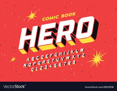 Comic Typography, Identity System Design, Bubble Font Free, Design Alphabet Letters, High Illustration, Comic Book Font, Font Design Alphabet, Bubble Writing, Book Font