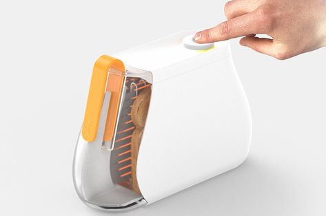 Top 10 kitchen appliances to prepare the ultimate breakfast – Yanko Design Japanese Toaster, Glass Toaster, Cool Toasters, Modern Toasters, Futuristic Toaster, Kitchen Appliances Design, Food Dispenser, Ultimate Breakfast, Appliances Design