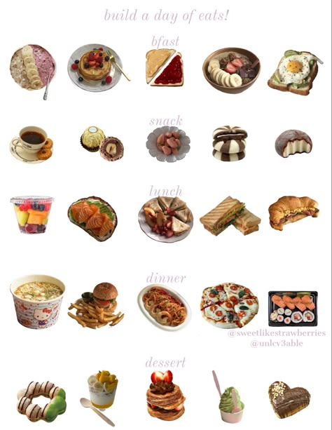 Fear Food Bingo, Food Calorie Chart, Homemade Recipe Books, Quick Healthy Lunch, Food Game, Kawaii Cooking, Healthy Food Motivation, Healthy Lifestyle Food, Health Dinner Recipes