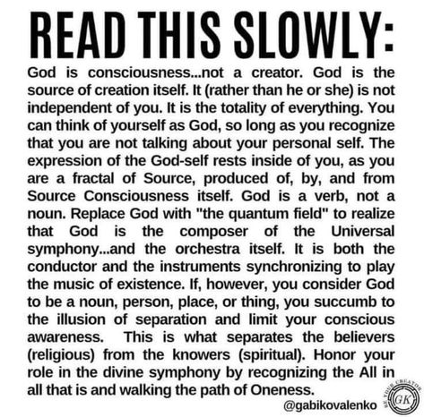 Spiritually Awakened Quotes, Matrix Quotes Consciousness, Esoteric Knowledge Spiritual, God Is Consciousness, One Consciousness, God And Spirituality, Awakening Quotes Higher Consciousness, Source Spirituality, Spiritual Quotes Universe