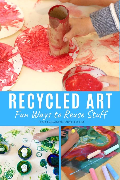 Reduce Reuse Recycle Activities For Toddlers, Recycle Crafts For Toddlers, Recycle Activities For Toddlers, Recycling Week Activities Toddlers, Recycled Crafts For Toddlers, Kindergarten Recycled Art Projects, Recycle Projects For Preschool, Reduce Reuse Recycle Preschool Activities, Reduce Reuse Recycle Activities Projects