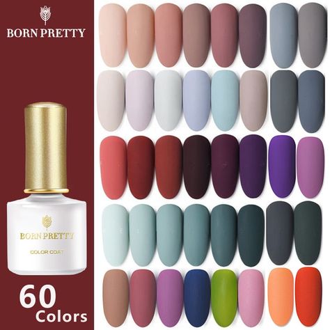 Nail Colors Matte, Nail Color Matte, Matte Gel Polish, Spring Eye Makeup, Summer Eye Makeup, Matte Gel, Christmas Manicure, Matte Nail Polish, Matte Top Coat