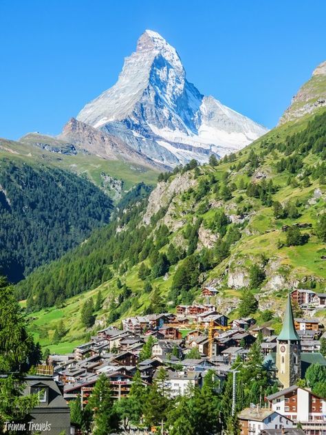 This cute alpine resort town is a must-see on a trip to Switzerland. Whether you visit in summer or winter, these are my favorite things to do in Zermatt! #zermatt #switzerland #europe #alpinetown #skitown #resort #swiss #destinations #travel Zermatt Summer, Switzerland Photography, The Matterhorn, Scenic Train Rides, Zermatt Switzerland, Swiss Travel, Vacation Photography, Switzerland Travel, Amazing Travel Destinations