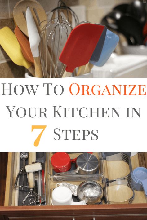 Organized Kitchen Cabinets, Organise Kitchen, Kitchen Cupboard Organization, Organizing Essentials, Kitchen Tools Organization, Organized Kitchen, Organize Your Kitchen, Kitchen Organisation, Kitchen Hacks Organization