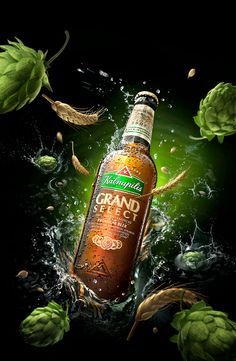 Beer Design Ideas, Beer Campaign, Drink Ads, Beer Advertisement, Beer Photography, Beer Advertising, Beer Ad, Splash Photography, Drink Photography