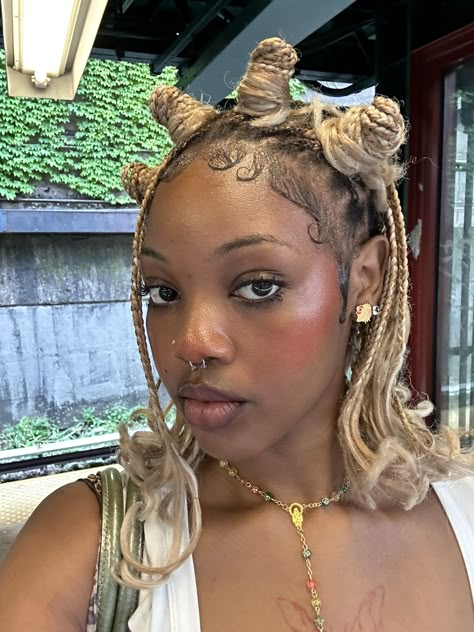 Flipped Ends, Braid Your Hair, Faux Locs Braids, Natural Braided Hairstyles, How To Braid, Cute Box Braids, Cute Box Braids Hairstyles, Pretty Braided Hairstyles, Best Wigs