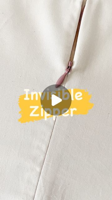 Marale Designs| Custom Design on Instagram: "An invisible zipper doesn’t need to be difficult, here’s a couple of tips that’ll make it so easy!  #sewingtutorial #tutorial #hack #sewistsofinstagram" Sewing Zippers, Sew Easy, Diy Couture, Sewing Tips, Sewing Techniques, Sewing Room, Invisible Zipper, Sewing Hacks, Sewing Tutorials