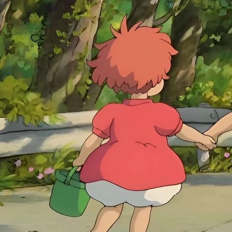 Save = Follow Ponyo Couple Profile, Ponyo Sosuke Matching Icons, Ponyo Couple Pfp, Howls Moving Castle Pfp Matching, Studio Ghibli Pfp Matching, Ghibli Pp, Cute Matching Pfp Couples Kawaii, Matching Icons Ghibli, Ghibli Couple Pfp