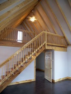 Barn Loft Apartment, Loft Stairs Ideas, Loft Railing, Cabin Loft, Barn Loft, Apartment Loft, Tiny House Interior Design, Loft Stairs, Tiny House Loft