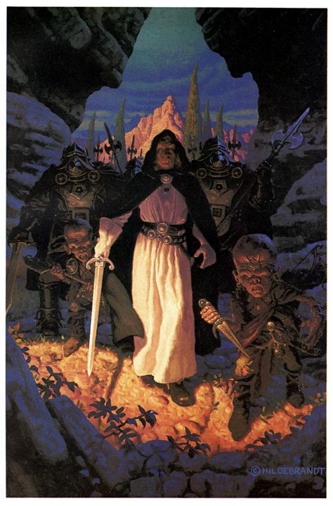 Brothers Hildebrandt art for the book Urshurak Hildebrandt Art, Brothers Hildebrandt, Tim Hildebrandt, Greg Hildebrandt, Modern Images, Brothers Art, Scifi Fantasy Art, Tolkien Art, New Fantasy