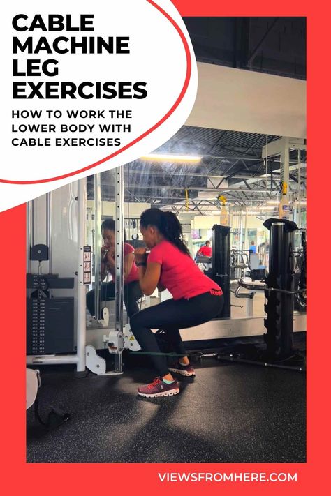 How to use lower body cable machine exercises to improve your strength Cable Machine Exercises, Machine Exercises, Lower Body Circuit, Machine Workouts, Lower Body Exercises, Cable Workout, Lower Body Muscles, Lateral Lunges, Leg Day Workouts