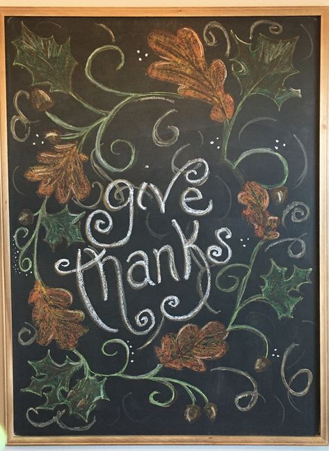 Thanks Giving Chalk Art, Chalk Art Thanksgiving, Thanksgiving Blackboard Ideas, Thanksgiving Chalkboard Ideas Easy, November Chalkboard Ideas, Cute Chalkboard Ideas, November Chalkboard Art, Thanksgiving Chalk Art, November Chalkboard