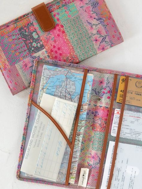 Car Document Holder - Pink Watercolor Patchwork – Natural Life Floral Car Accessories, Natural Life Car Accessories, Cute Stickers For Car, Trendy Car Accessories, Jeep Car Decor, Car Sewing Projects, Stuff For Car, Car Essentials For Women, Boho Car Decor