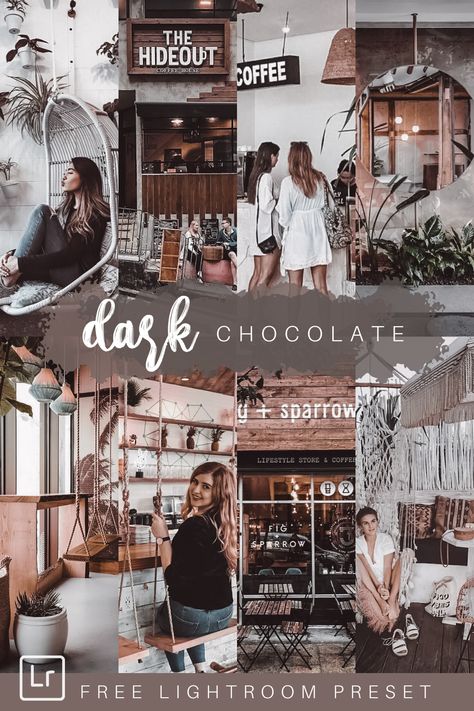 DARK CHOCOLATE FREE LIGHTROOM PRESET FREE DNG Pretty Presets, Vintage Lightroom Presets, Photography Tips Iphone, Free Lightroom Presets Portraits, Lightroom Presets Tutorial, Lightroom Presets For Portraits, Lightroom Classic, Adobe Lightroom Cc, Professional Lightroom Presets