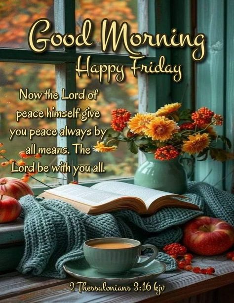 Greetings & Blessings | Facebook Morning Friday Blessings, Joy Cometh In The Morning, Friday Morning Greetings, Good Morning Animals, Friday Morning Quotes, Sunday Morning Quotes, Friday Wishes, Christian Poems, Encourage Others