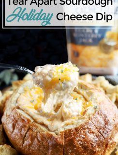 Tear Apart Cheesy Sourdough Dip Bread Bowl Dip, Holiday Cheese, Cheese Dip Recipes, Bread Dip, Bread Appetizers, Gooey Cheese, Monterey Jack, Best Cheese, Bread Bowls