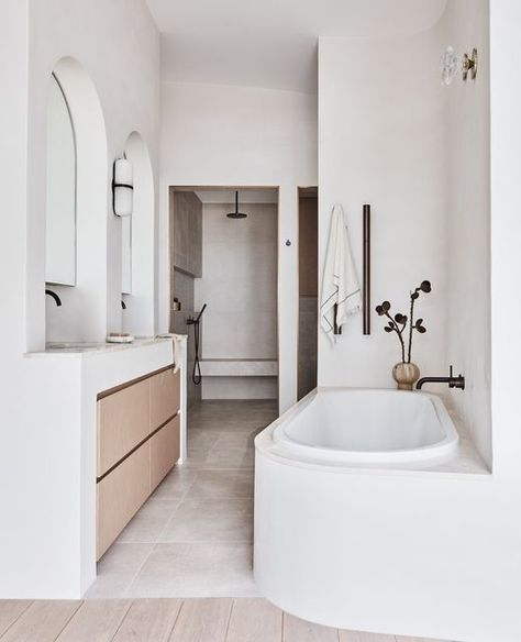 Integrated Bathtub, Editorial Styling, Contemporary Coastal, Photography Editorial, Powder Rooms, Coastal Design, Phase 2, Bath Remodel, Custom Lighting