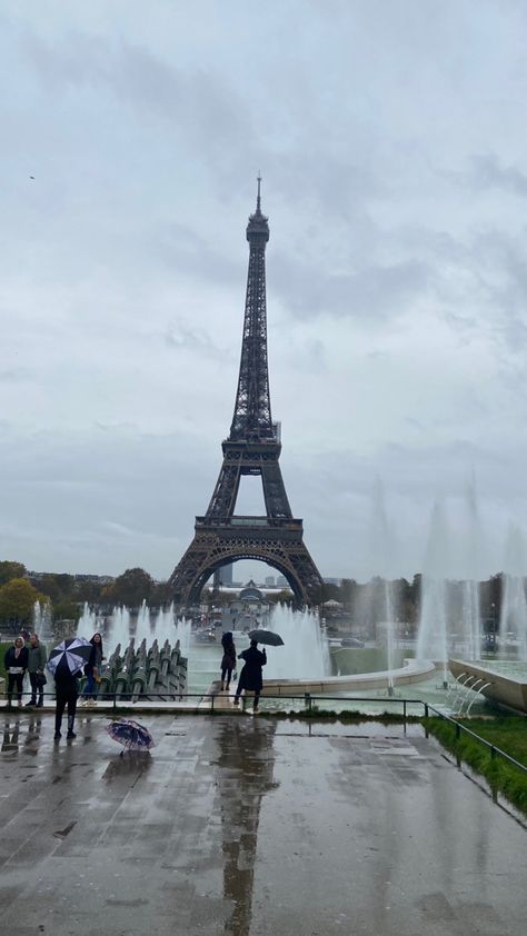 Paris France Aesthetic, France Aesthetic, Cloudy Day, Paris France, Eiffel Tower, Arch, Tower, Paris, France