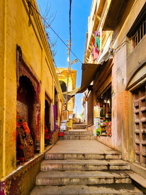 #Varanasi #Banaras #Ganges #HolyCity #SpiritualJourney #TemplesOfIndia #GangaAarti #VaranasiDiaries #CultureOfIndia #SacredDestination #IndiaTravel #VaranasiGhats #HeritageCity #ExploreVaranasi #BoatRide #StreetsofVaranasi #DivineExperience #BreathtakingViews #VaranasiVibes #TraditionsAndRituals Banaras Street Photography, Varanasi Street Photography, Varanasi Architecture, Varanasi Streets, Banaras Photos, Banaras Street, Banaras Photography, Banaras Aesthetic, Varanasi Aesthetic