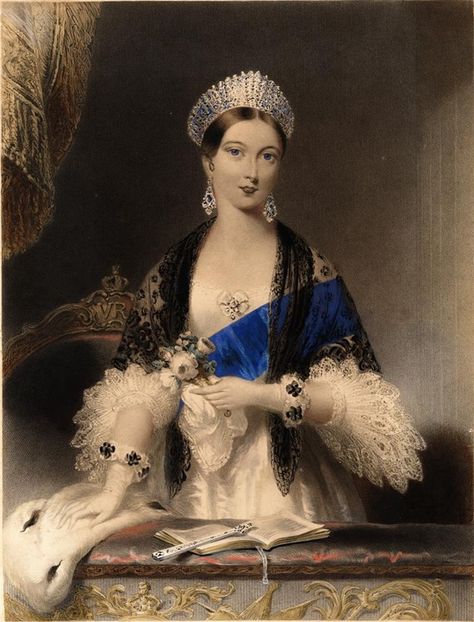 Born in 1808: Celebrating the anniversary of Queen Victoria's Birthday. Images of Englands virtuous Queen. Victoria Reign, Young Queen Victoria, Era Victoria, Queen Victoria Family, Queen Victoria Prince Albert, Queen Of England, Prince Albert, Royal House, Art Uk