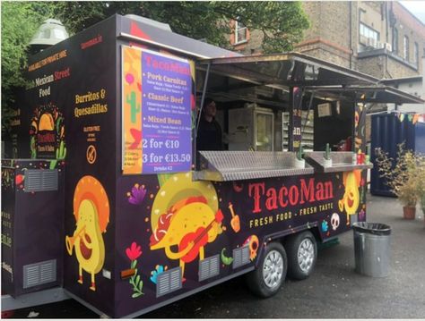 Tacos Mexicanos, Mexican Street Food, Taco Truck, Pork Carnitas, Mexican Street, Food Trucks, Burritos, Food Truck, Fresh Food