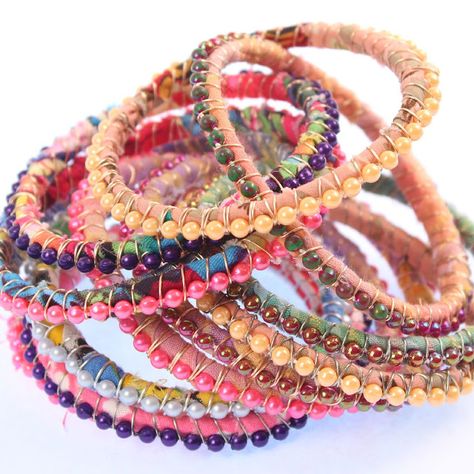 Mark Montano: New Boho Bracelets DIY Diy Boho Bracelets, Bohemian Bracelets Diy, Boho Bracelets Diy, Aztec Fabric, Fabric Crafts Diy, Diy Fabric Crafts, Anklet Designs, Fabric Bracelets, Diy Boho