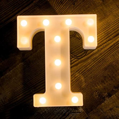 Led Letter Lights, Birthday Decoration Items, Alphabet Birthday, Letter Lights, Alphabet Lighting, Lighted Marquee Letters, Led Decorative Lights, Christmas Lamp, Light Up Letters