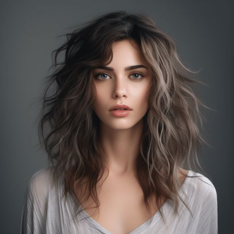 Boho Haircut, Long Shag Cut, Shag Haircut Ideas, Shag Cut, Long Shag, Shaggy Haircuts, Shag Hairstyles, Haircuts For Medium Hair, Shag Haircut