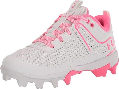 Available in 4 colors and varies sizes Softball Shoes, Softball Cleats, Preppy Inspiration, Under Armour Girls, Volleyball Shoes, Team Sports, Baseball Softball, Under Armour Men, Performance Outfit