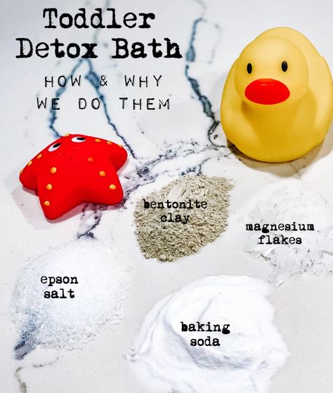 Bentonite Clay Bath Soak, Kids Detox Bath For Cold, Cold Detox Bath, Natural Heavy Metal Detox For Kids, Toddler Detox Bath, Metal Detox Kids, Detox Baths For Women, Heavy Metal Detoxification Bath, Detox Bath Toxins