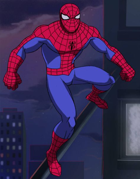 spider man the animated series spider man by stalnososkoviy Spider Man The Animated Series, Spiderman Animated Series, Spiderman The Animated Series, Spiderman Animated, Spider Man Animated Series, Marvel Animated, Spiderman 2002, Animated Spider, Childhood Cartoons