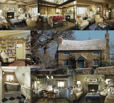 The Holiday Rosehill Cottage (my dream home) Rosehill Cottage, The Holiday Cottage, Cottage Shabby Chic, English Country Decor, Country Cottage Decor, Cottage Interior, Style Cottage, Dream Cottage, Cottage Interiors