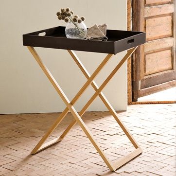 Butler Tray Table, Bedroom Aesthetic Dark, Breakfast In Bed Tray, Butlers Tray Table, Butler Table, Cooler Stand, Butler Tray, The Butler, Aesthetic Room Ideas