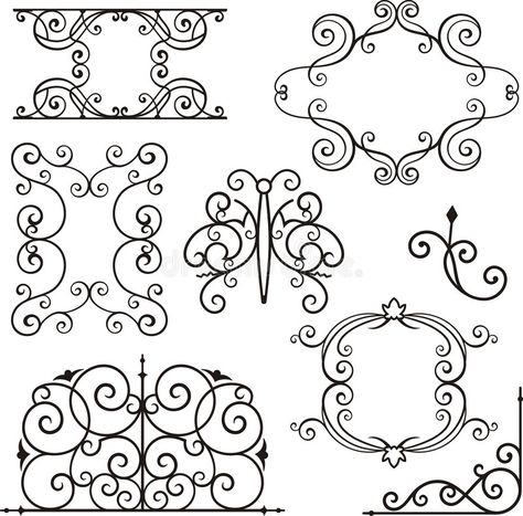 Wrought Iron Designs, Old Victorian House, Welding Design, Wrought Iron Design, Iron Fence, Iron Work, Metal Projects, Metal Words, Scroll Design